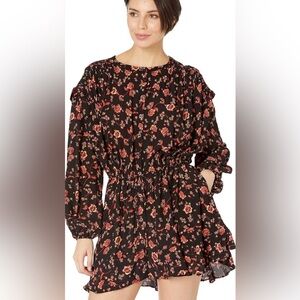 Free People Flower Fields Mini Dress